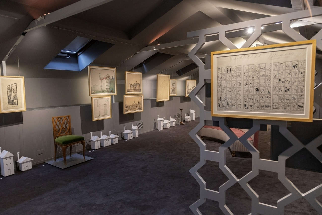 The display dedicated to Piero Portaluppi. Photo: Barbara Verduci / FAI