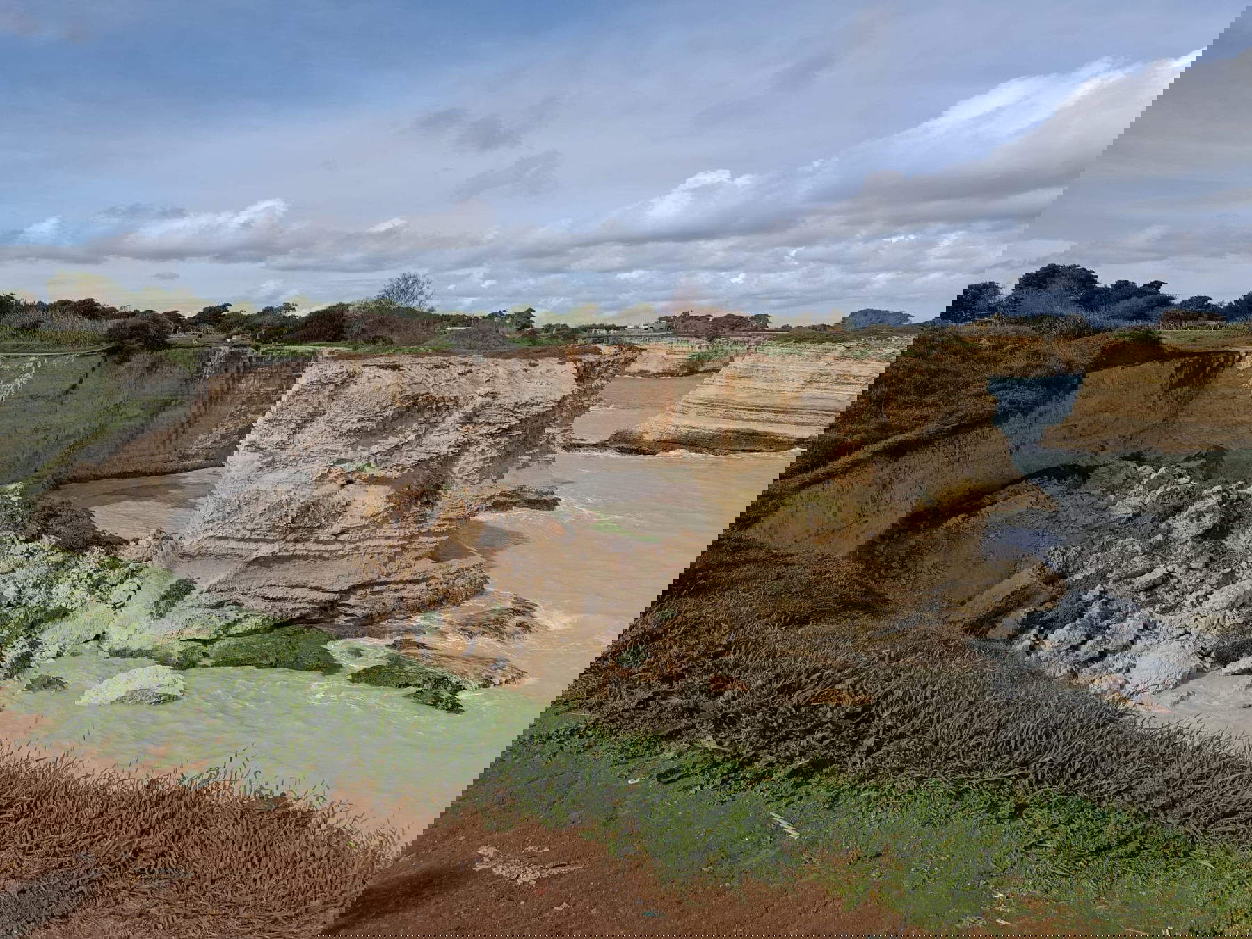 What the Lovers' Arch in Torre Sant'Andrea, Melendugno, looks like today. Photo: &copy; Facebook/ Maurizio Cisternino