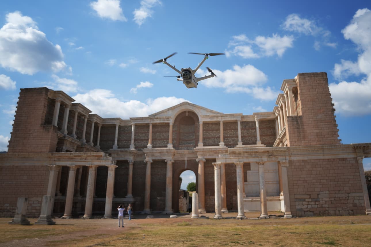 Archäologische Stätte von Sardis. Foto: T&uuml;rkiye Turizm ve Tanıtım Geliştirme Ajansı („TGA&ldquo;)