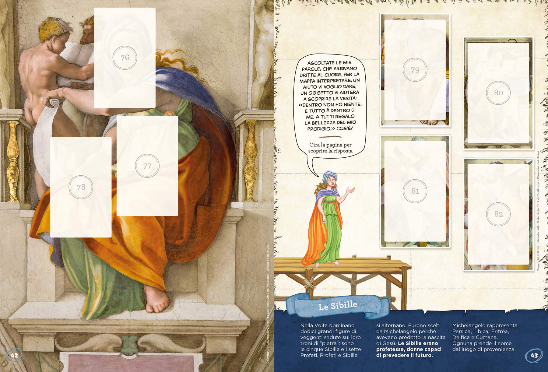 Álbum de cromos «Artonauti»: El secreto de la Capilla Sixtina
