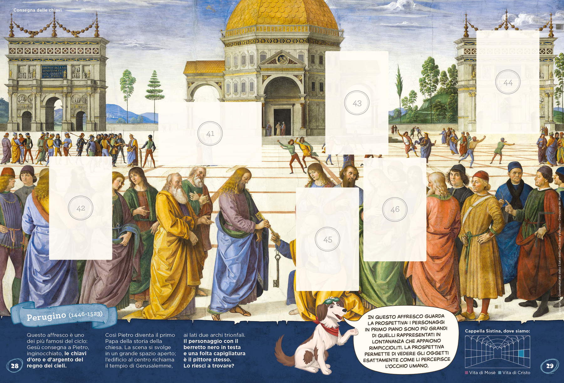 Álbum de cromos «Artonauti»: El secreto de la Capilla Sixtina