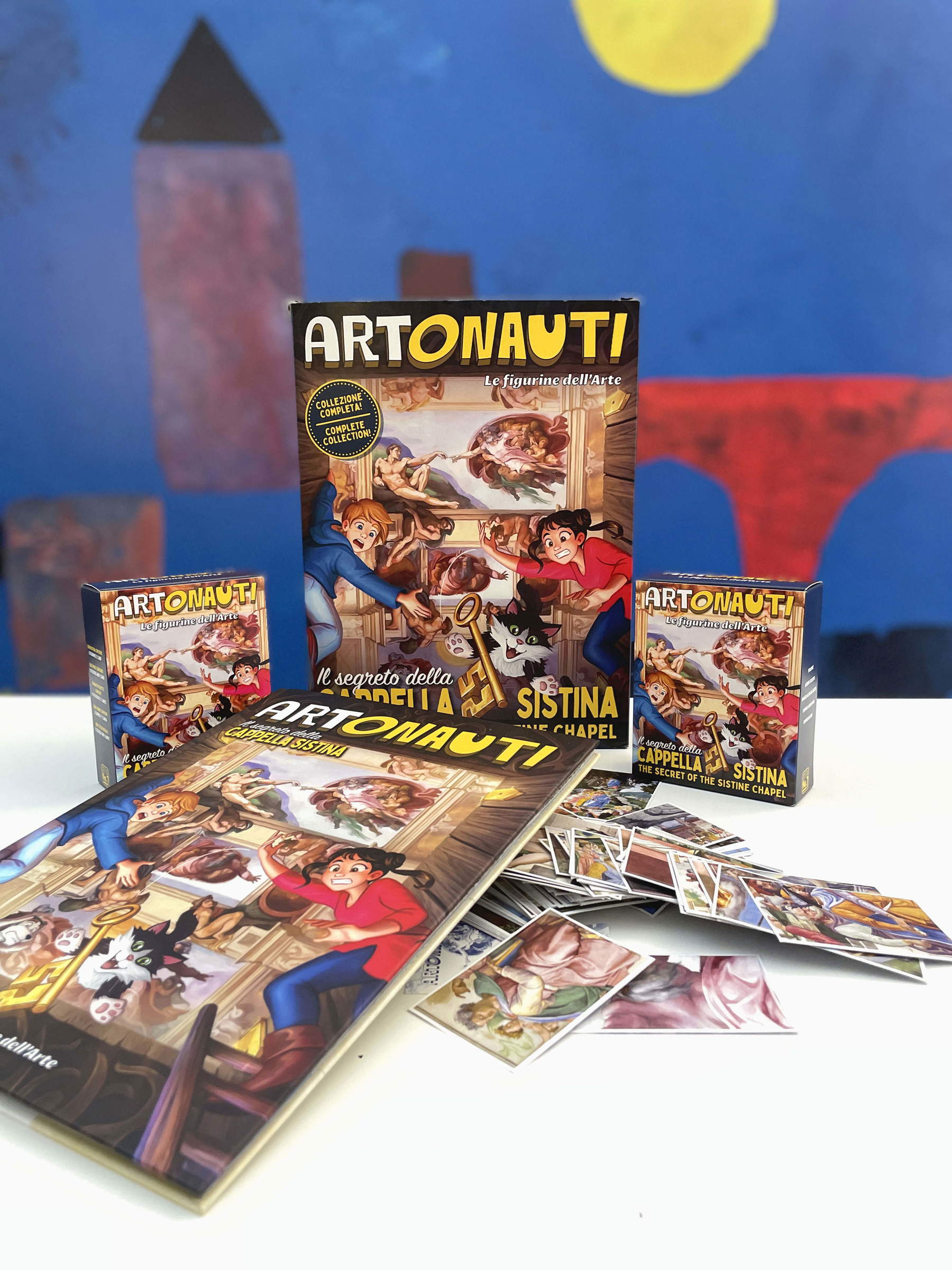 Álbum de cromos «Artonauti»: El secreto de la Capilla Sixtina