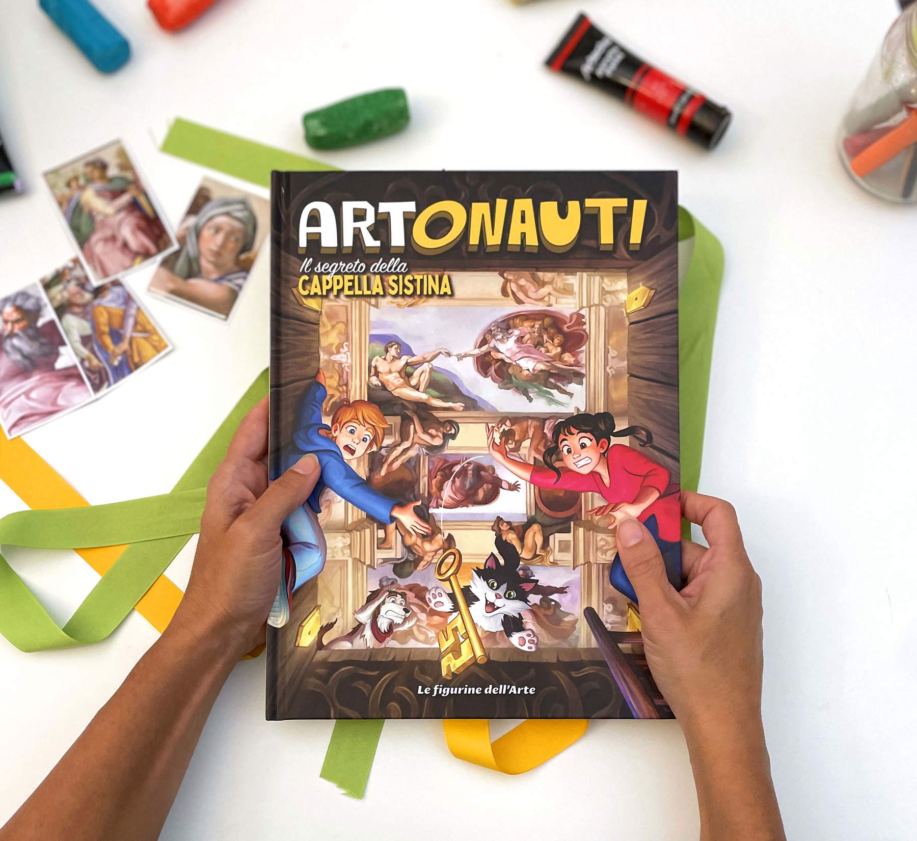 Álbum de cromos «Artonauti»: El secreto de la Capilla Sixtina
