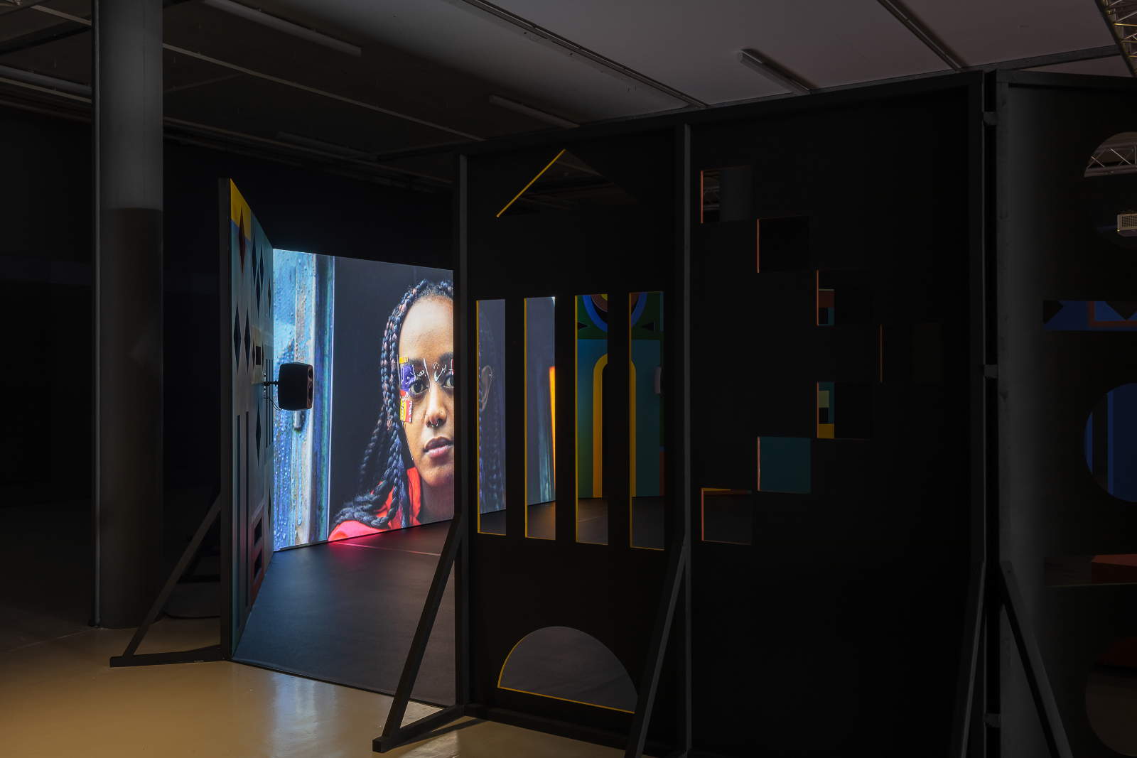 Asmaa Jama and Gouled Ahmed, Arrangements for Spike Island. Except This Time Nothing Returns From The Ashes. Photo: Dan Weill