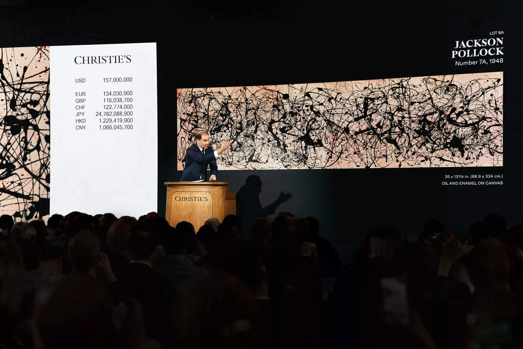 Die Versteigerung bei Christie's