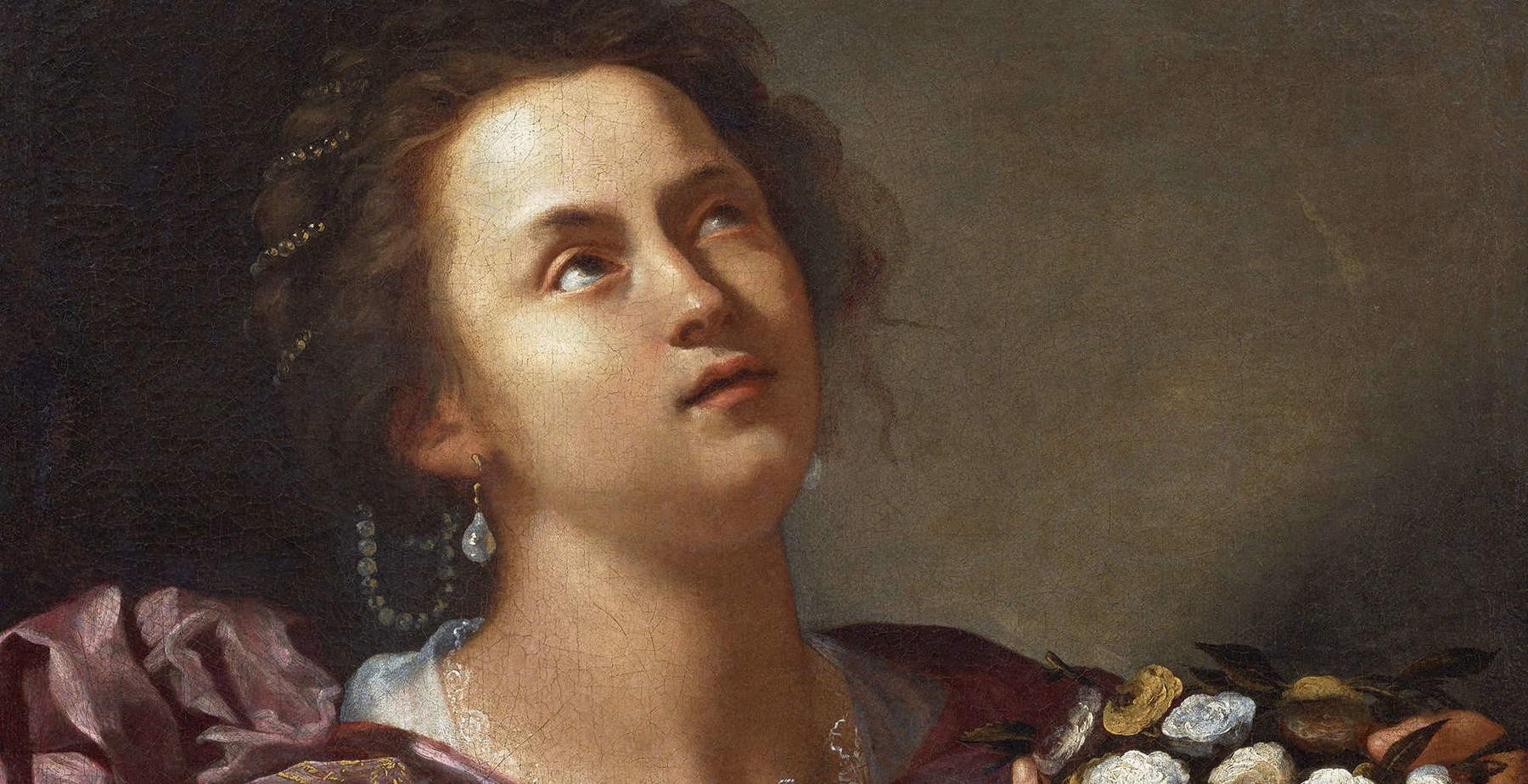 Is this Saint Dorothy by Artemisia Gentileschi that will go to auction in France?