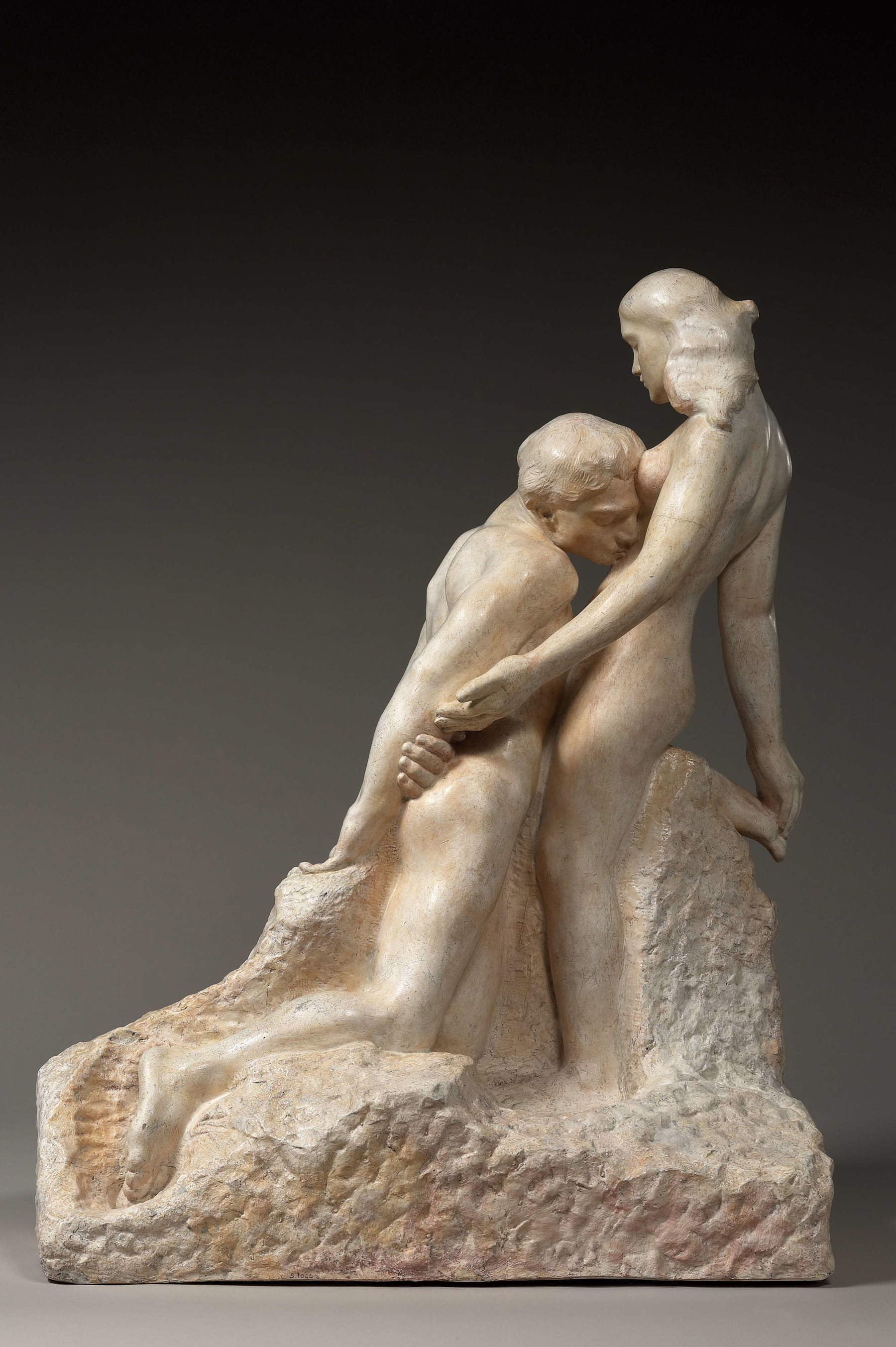Auguste Rodin, „L’Eternelle Idole“ (1889; patinierter Gips, 73,2 x 59,2 x 41,1 cm; Paris, Mus&eacute;e Rodin) &copy; Mus&eacute;e Rodin. Foto: Cristian Baraja
