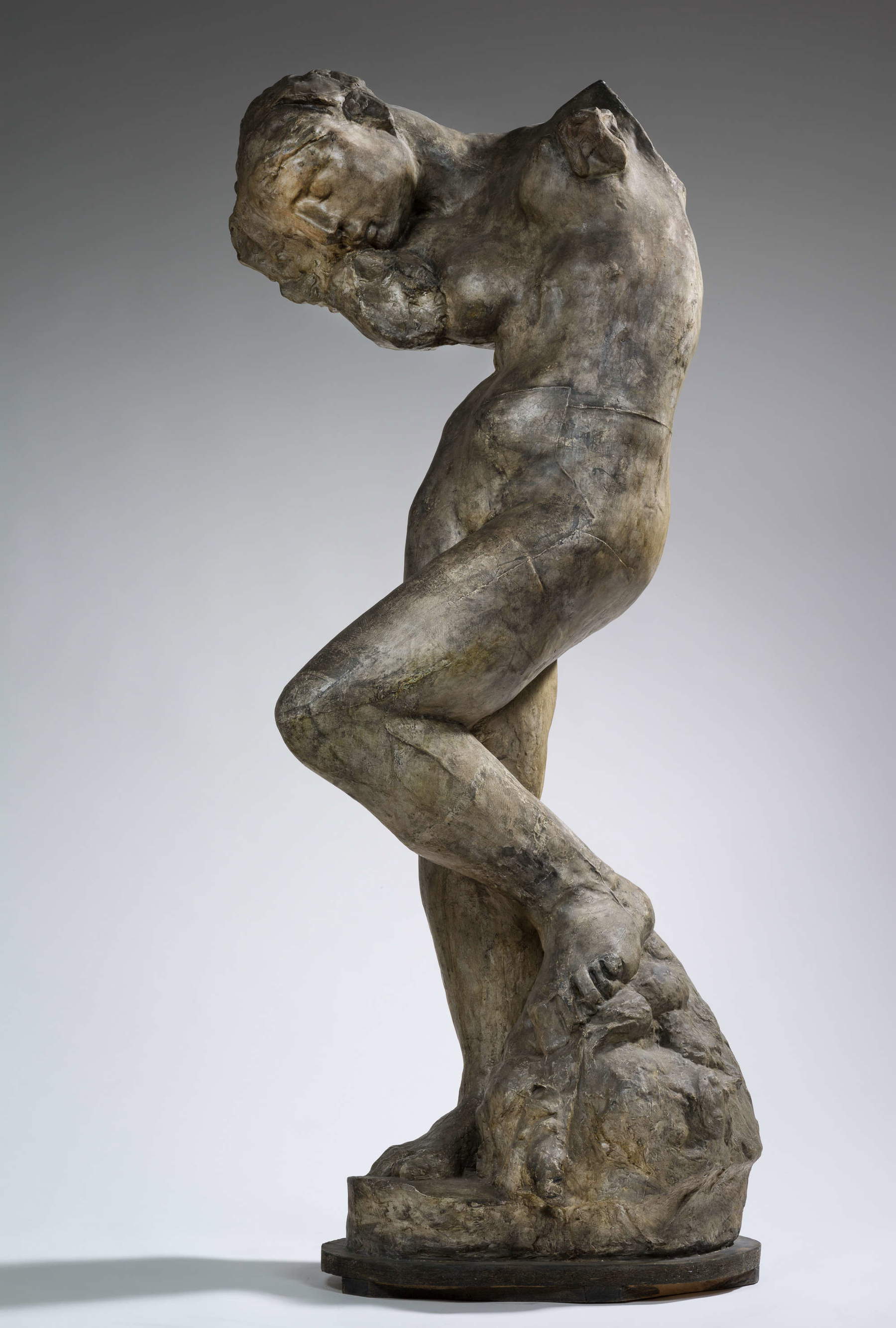 Auguste Rodin, „M&eacute;ditation sans bras“ (1896; patinierter Gips, 148 x 73 x 61 cm; Paris, Mus&eacute;e Rodin) &copy; Mus&eacute;e Rodin. Foto: Cristian Baraja