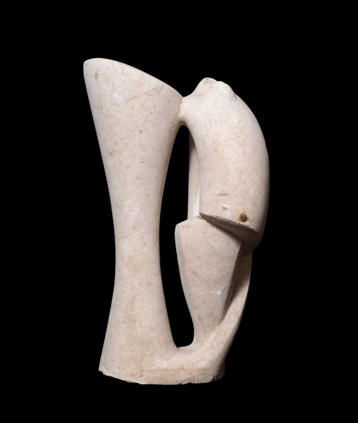 August&iacute;n C&aacute;rdenas, *Le Couple* (1989; plaster) Photo: Claudio Giusti