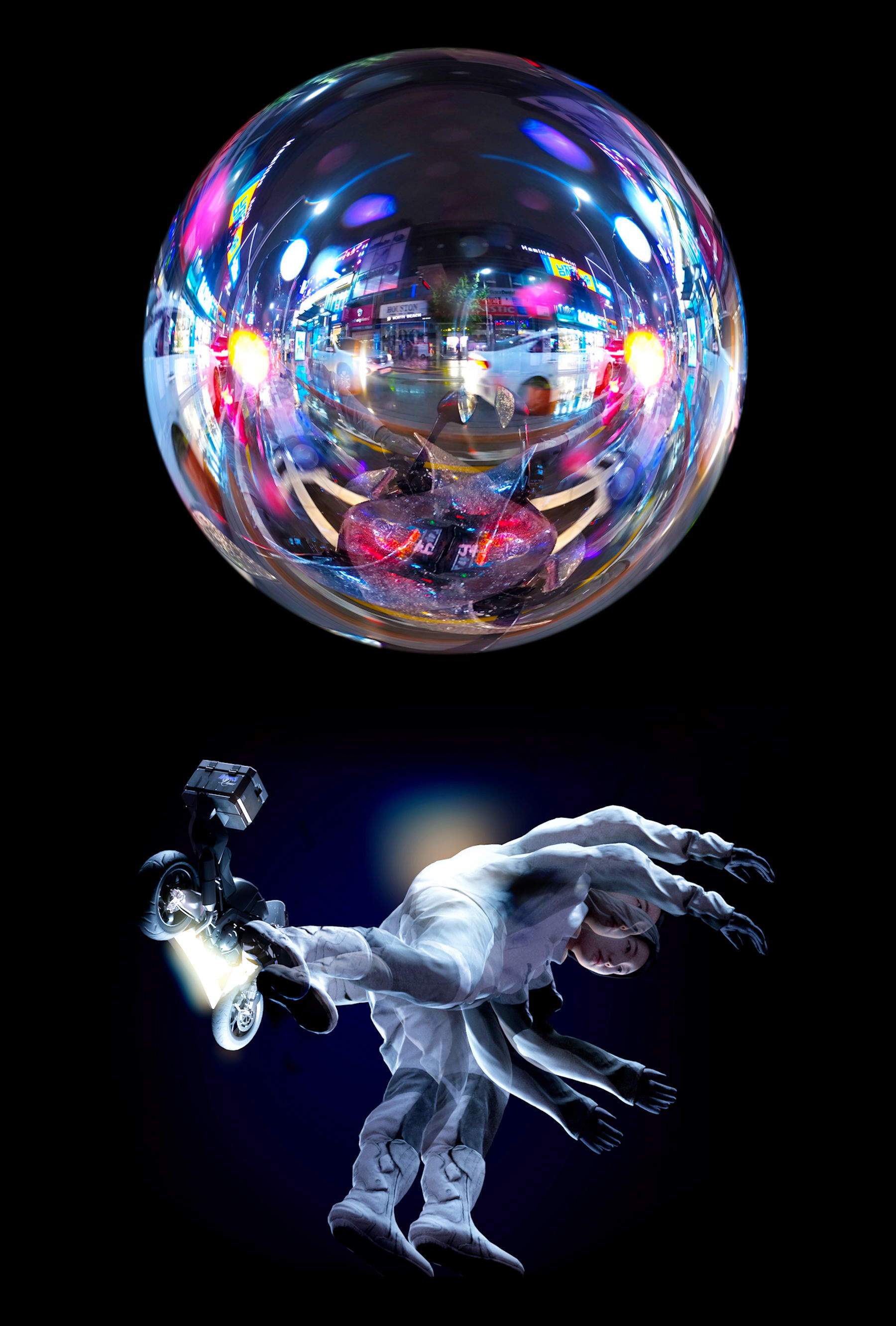 Ayoung Kim, Fotogramma tratto da&nbsp;Delivery Dancer's Sphere (2022) &copy; Ayoung Kim