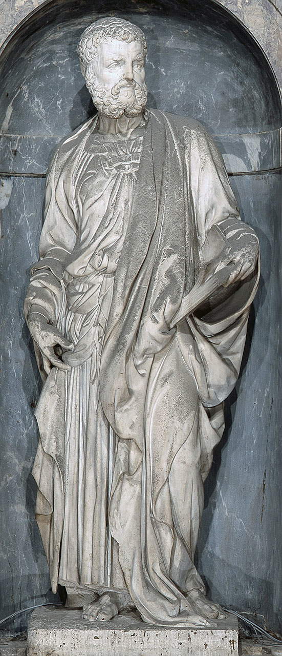 Baccio Bandinelli, San Pietro (1515; marmo; Firenze, Cattedrale di Santa Maria del Fiore)