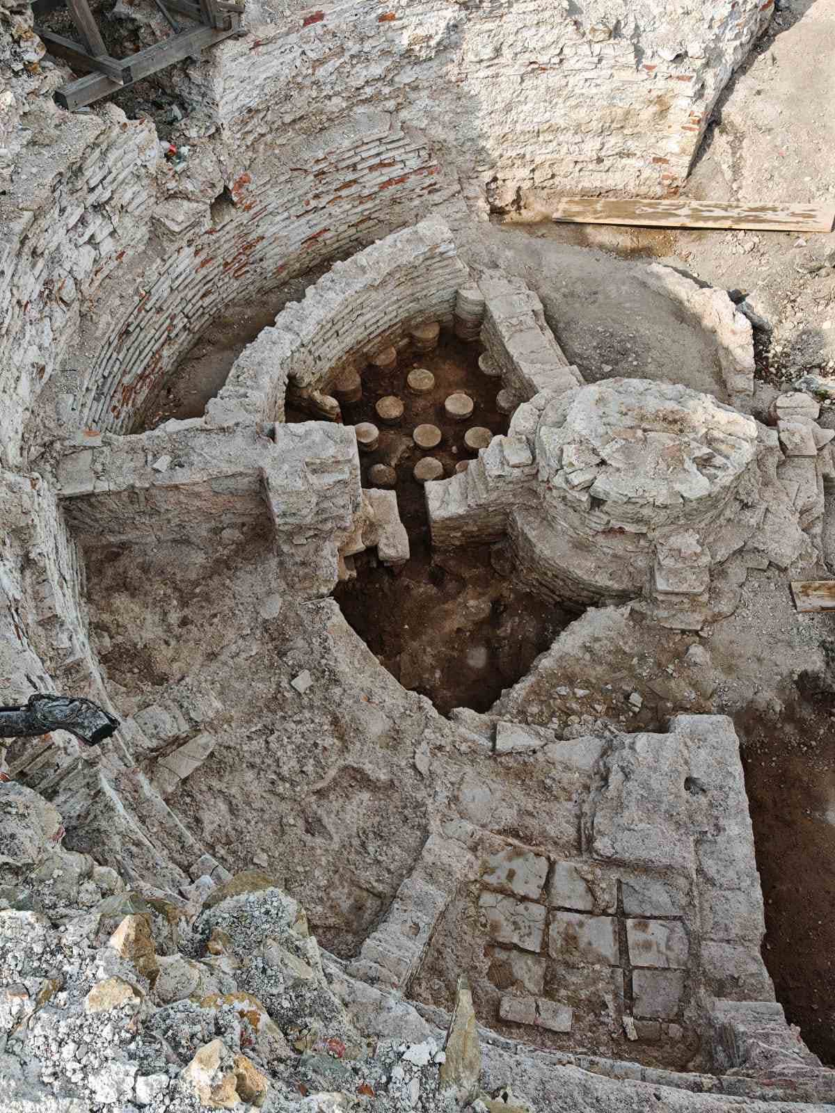 The open-air bath discovered at &Scaron;arkamen. Photo: Krajina Museum
