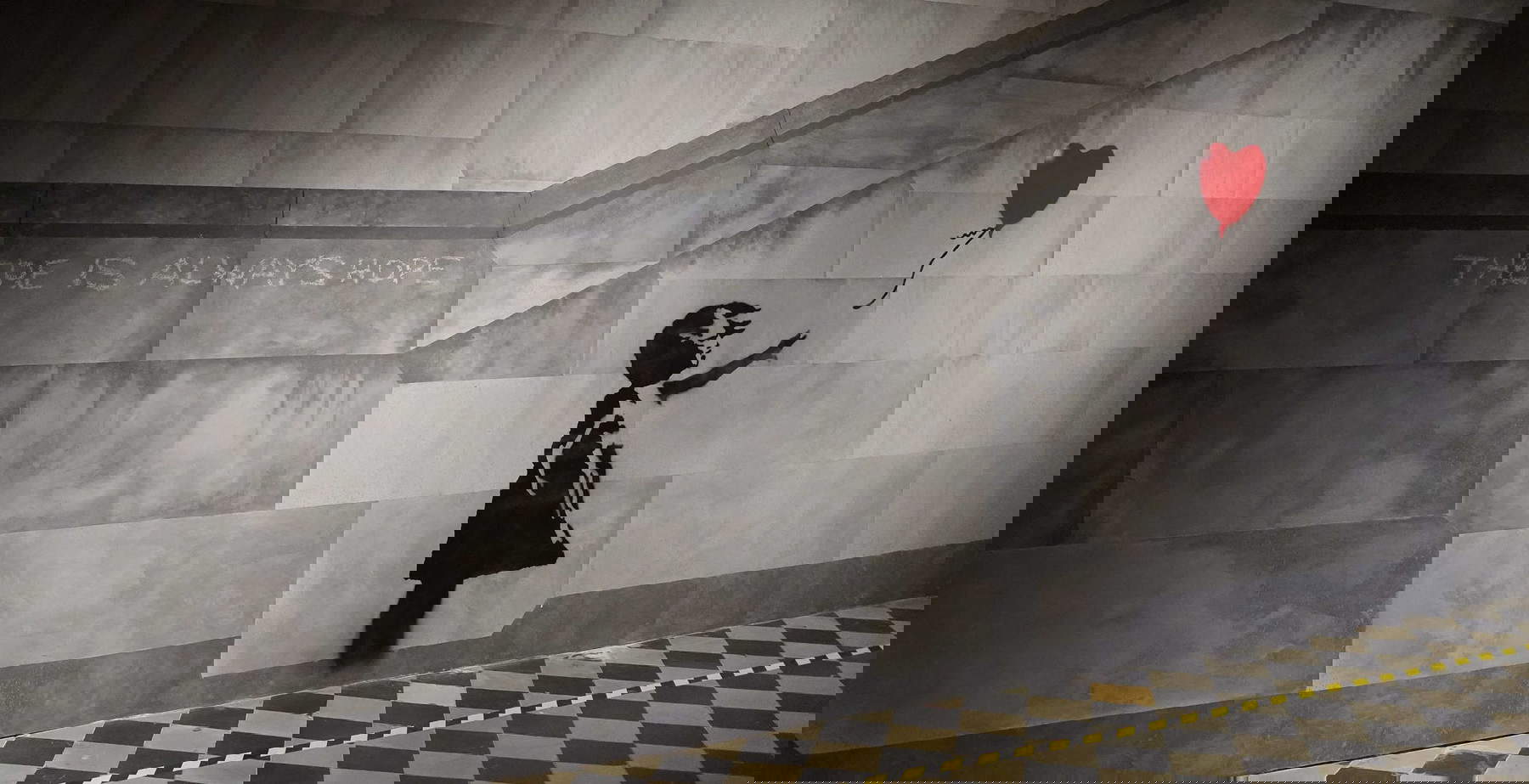 Banksy, Ballonmädchen. Foto: Miguel Discart