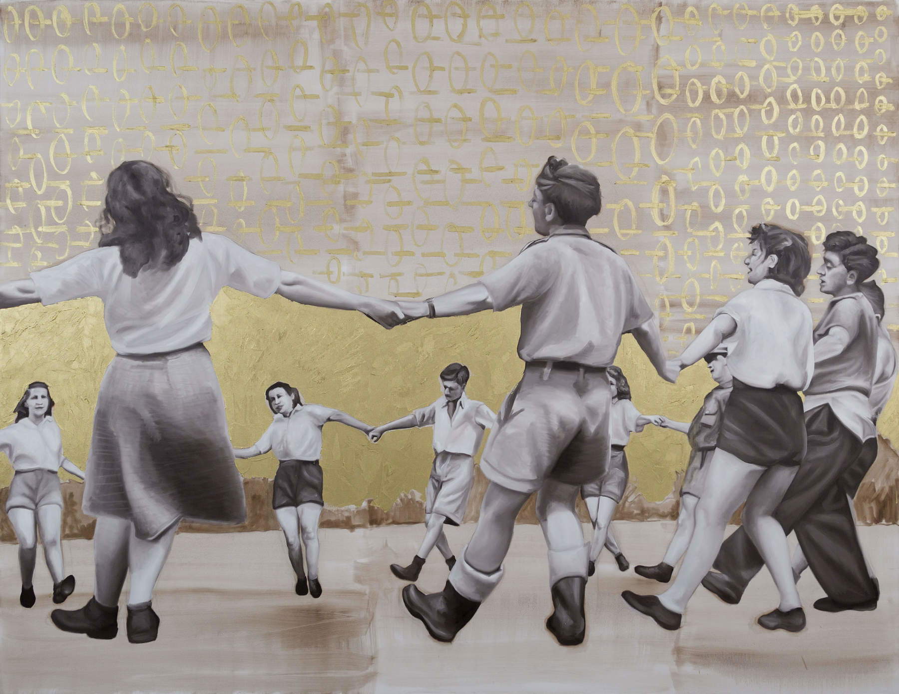 Barbara Nahmad, Hora (2015; 170 x 220 cm)