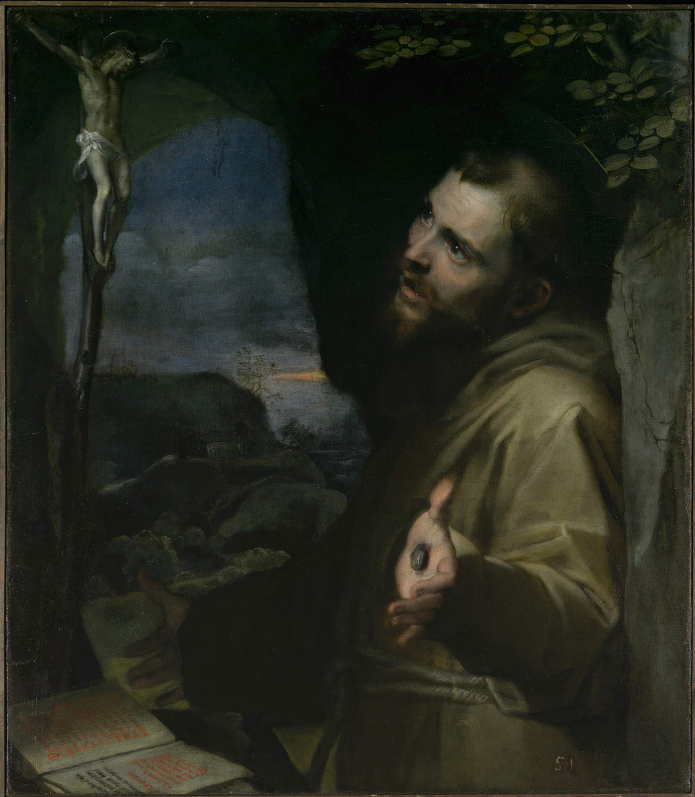 Federico Barocci, Der heilige Franziskus (1600–1604; Öl auf Leinwand; New York, Metropolitan Museum of Art)