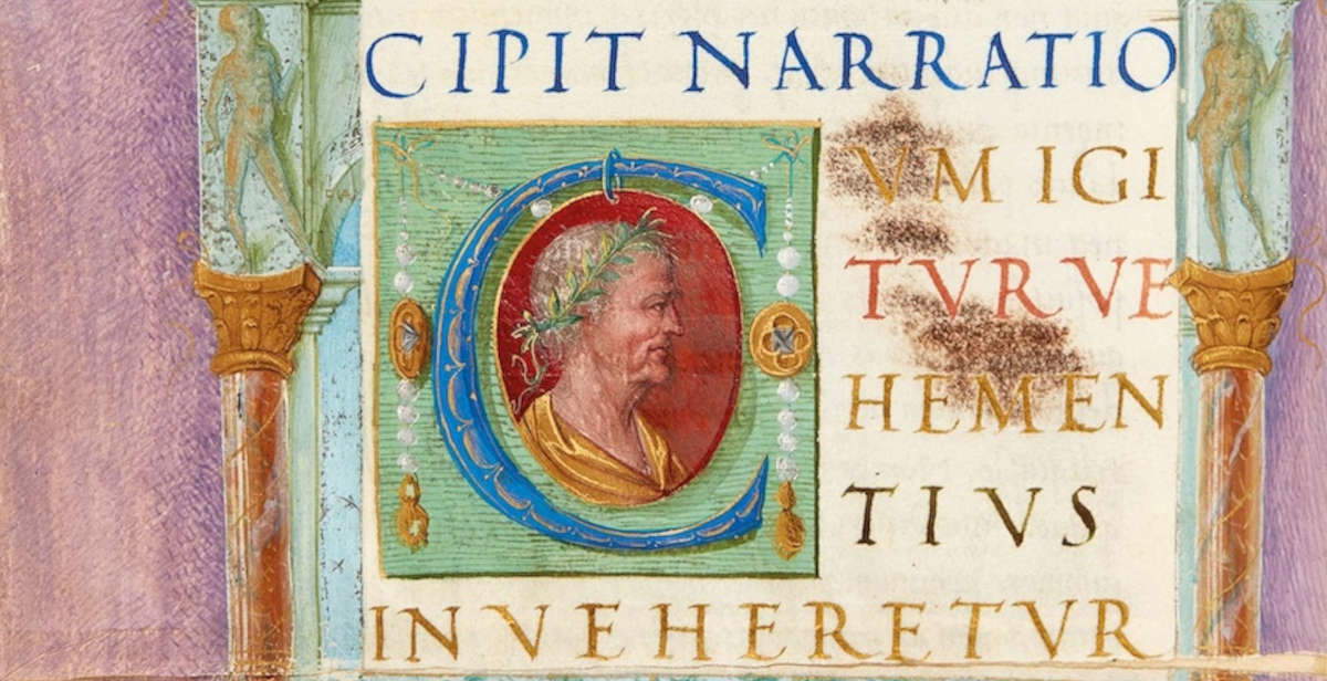 Versteigert wird das von Bartolomeo Sanvito illustrierte De Oratore, ein Meisterwerk der Buchmalerei der Renaissance