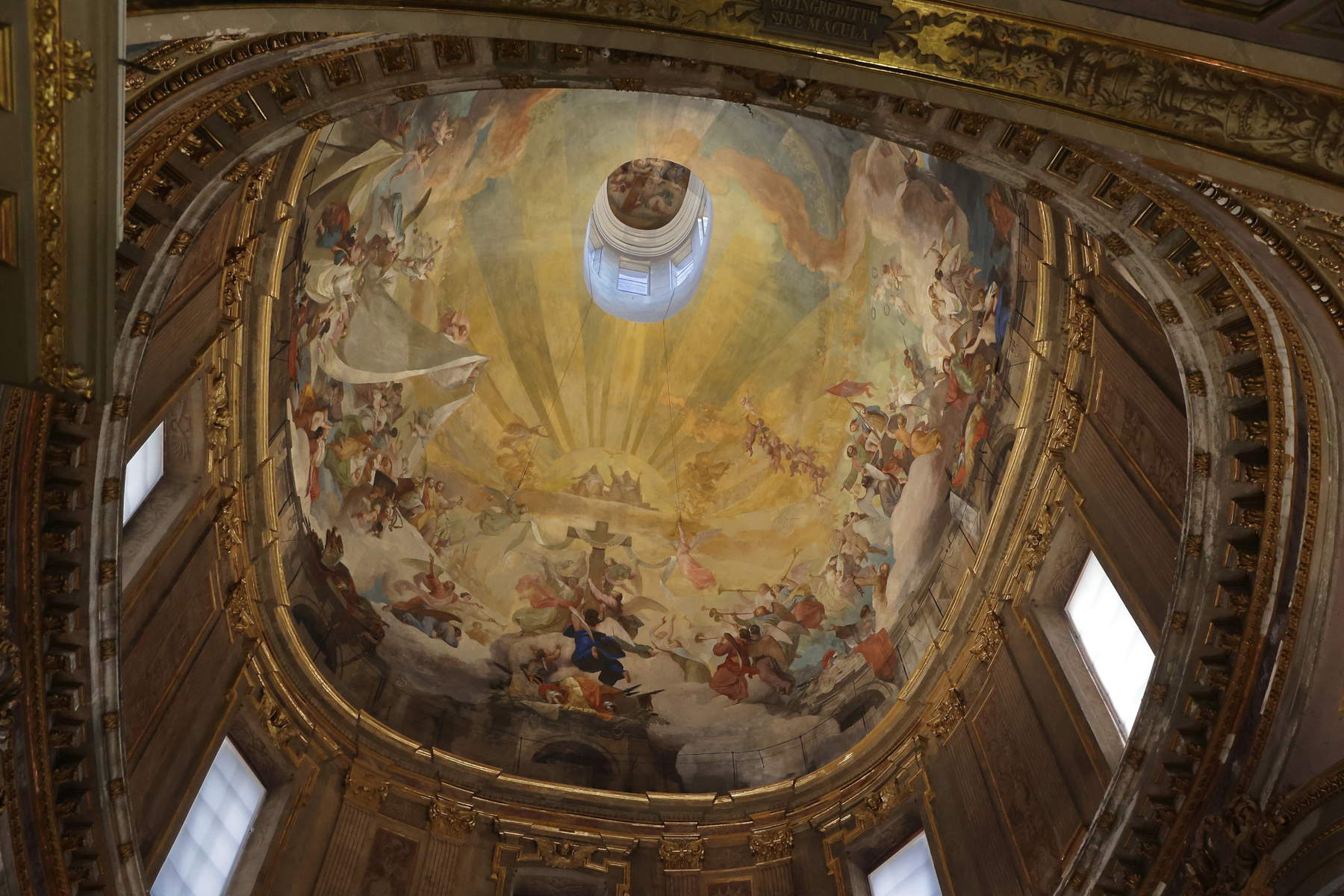 Turín: la Basílica Mauriziana reabre sus puertas tras siete años; se ha restaurado el fresco con más de 300 figuras