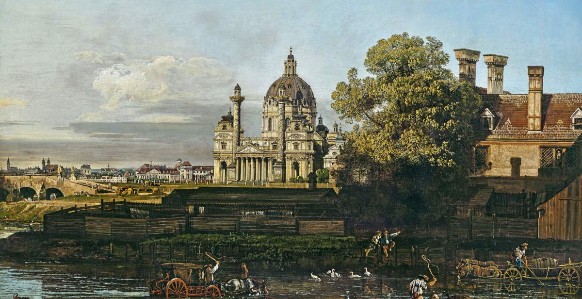 Bellotto: A Rediscovered View of Vienna’s Karlskirche Is Up for Auction at Dorotheum
