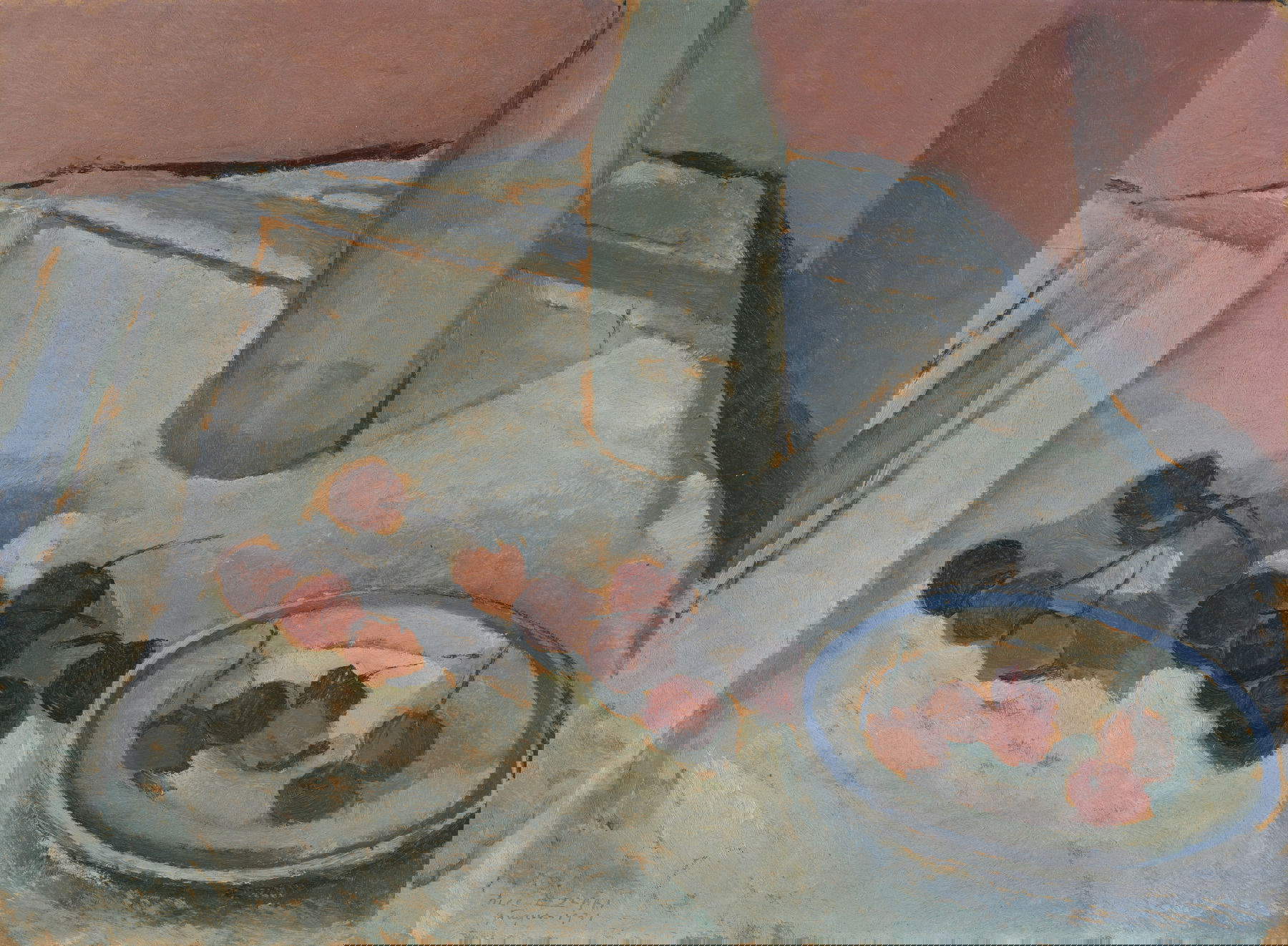 Bice Lazzari, Untitled (1931; oil on plywood board, 30.2 &times; 41 cm; Bice Lazzari Archives) Photo credit: Giorgio Benni