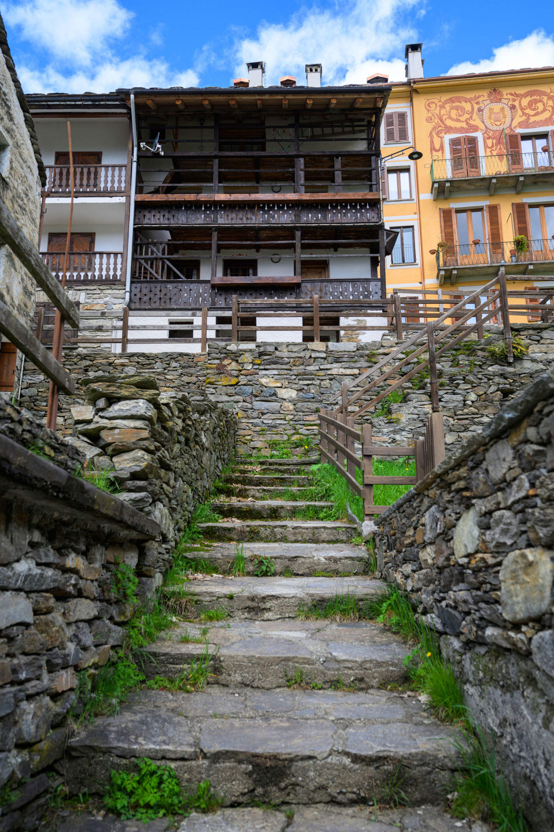 Il borgo di Rima. Foto: Archivio ATL Terre dell'Alto Piemonte
