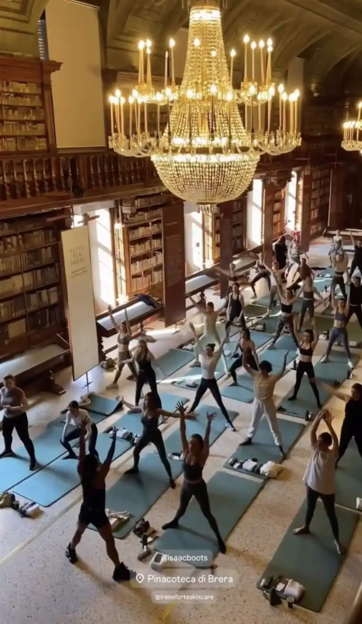 L'allenamento alla Braidense