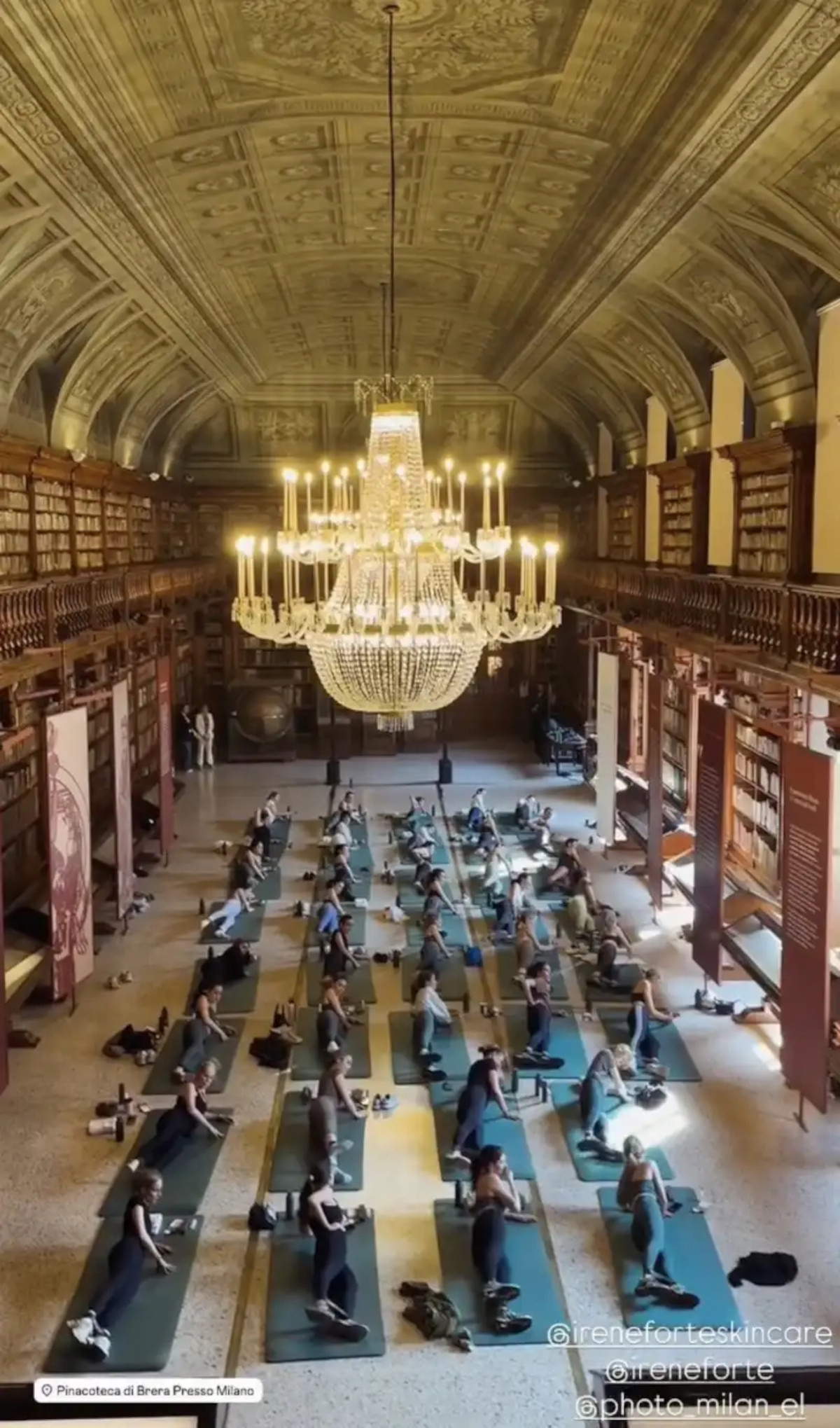 L'allenamento alla Braidense