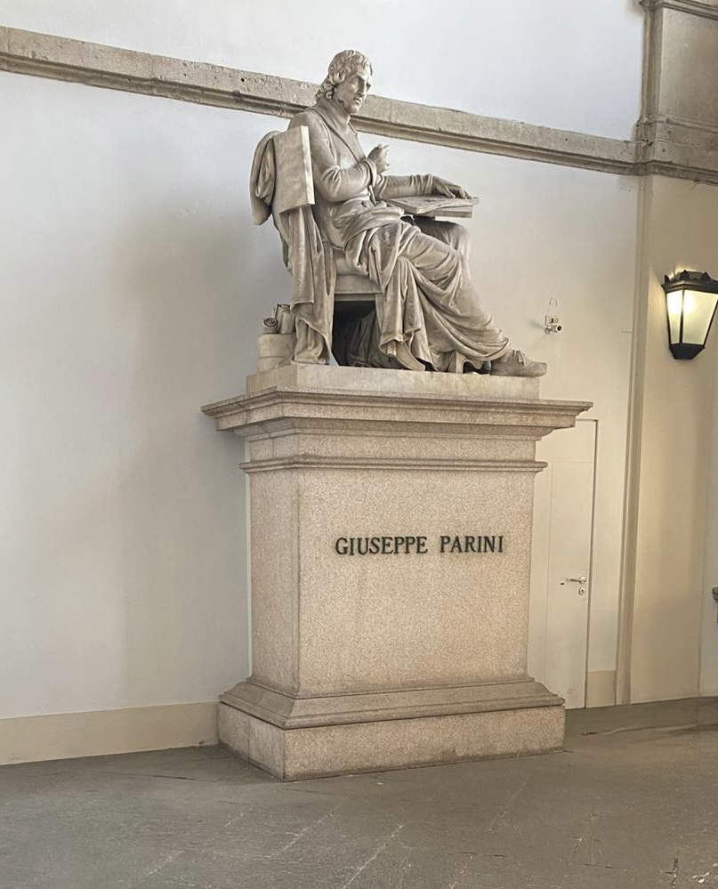 The monument to Giuseppe Parini