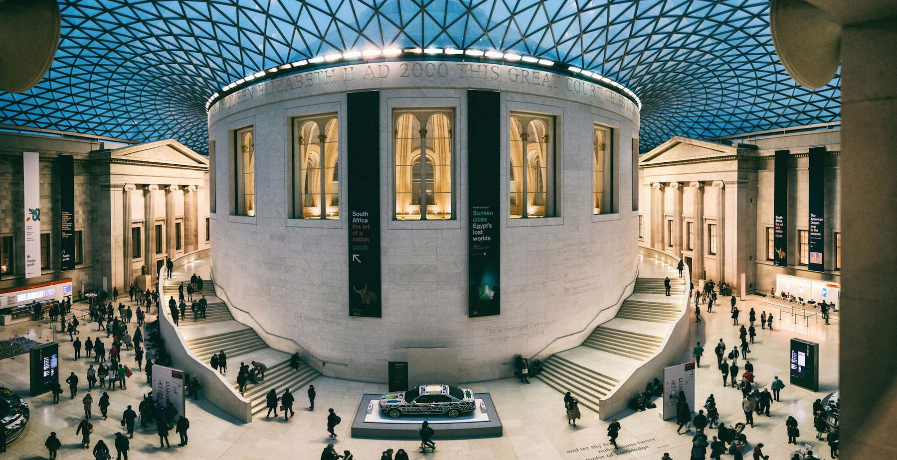 In England, national museums will remain free even for foreign visitors