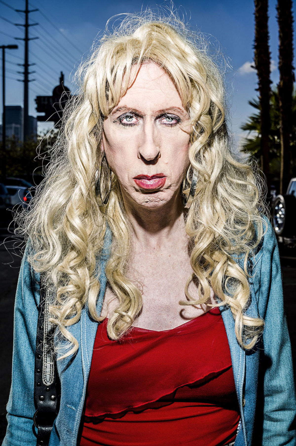 Bruce Gilden, Amber, eine Begleiterin (2014; Las Vegas, USA) &copy; Bruce Gilden_Magnum Photos