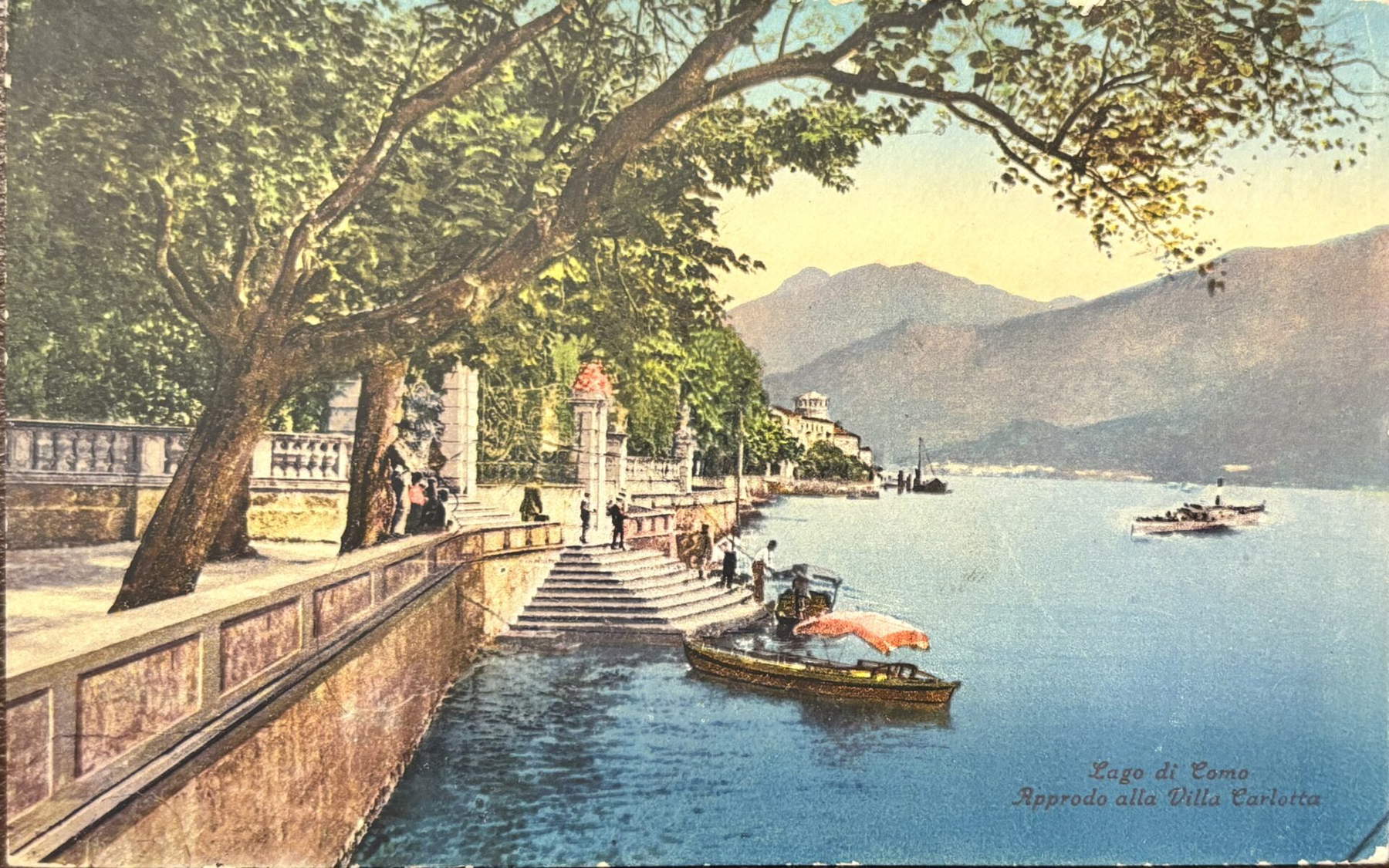 Brunner &amp; Co, Villa Carlotta Landing (Prima 1900)