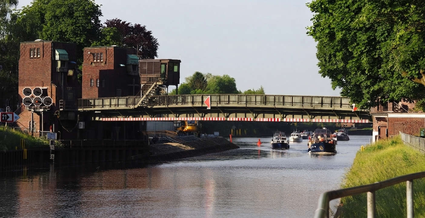 C&auml;cilienbr&uuml;cke in Oldenburg, demolished