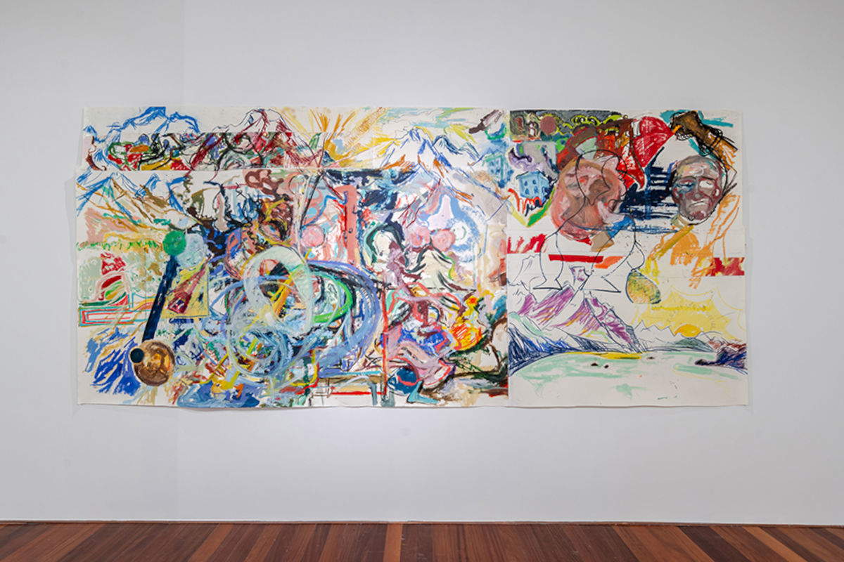 Installation des Werks von Pesce Khete Bartolini Anselmo im CAMeC. Foto: Irene Malfanti