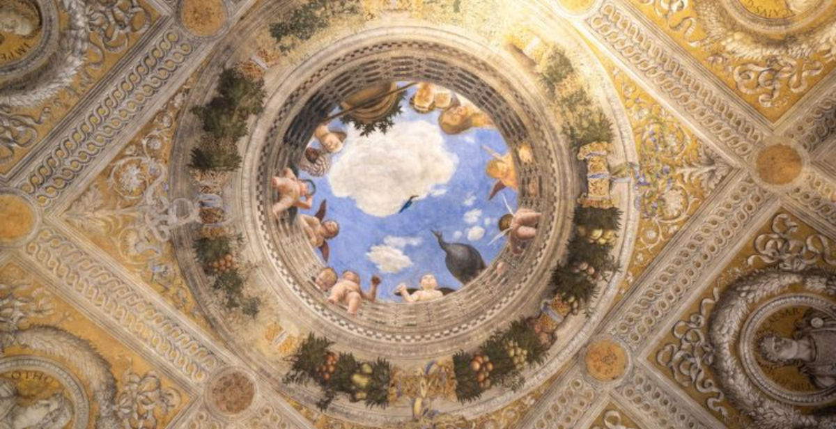 Mantegna's Bridal Chamber at the center of an experiment on adaptive lighting in museums
