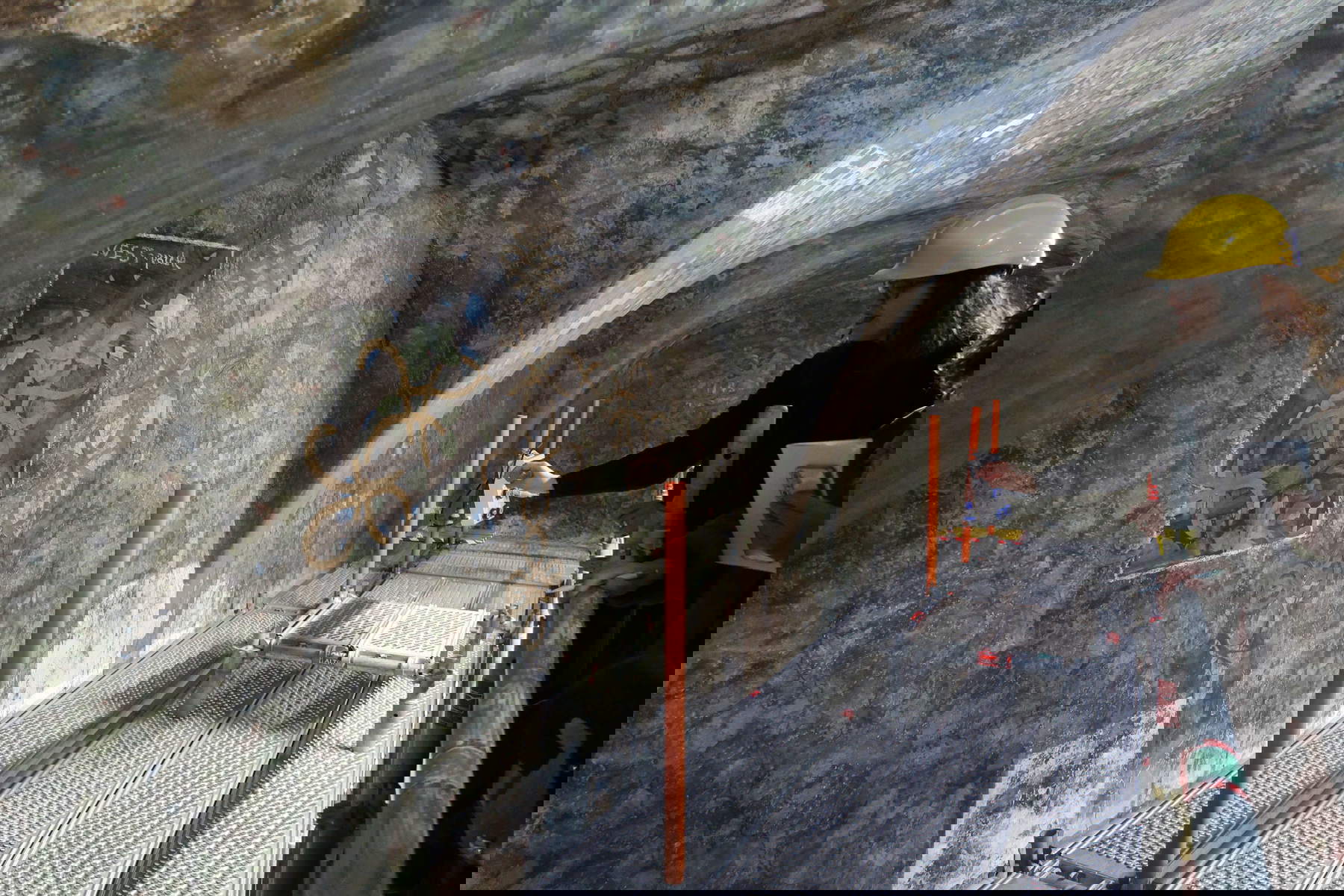 Die Baustelle der Sala delle Asse. Foto: Ad Artem