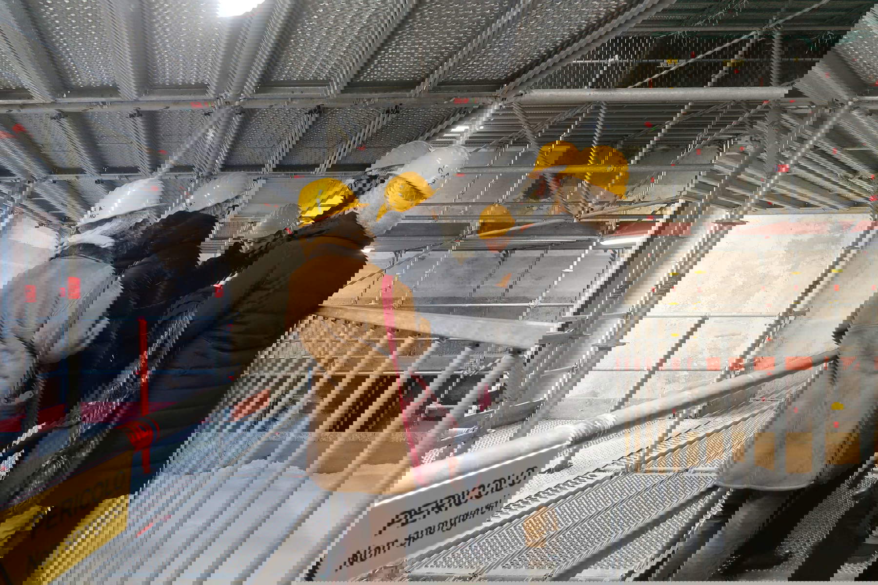 Die Baustelle der Sala delle Asse. Foto: Ad Artem