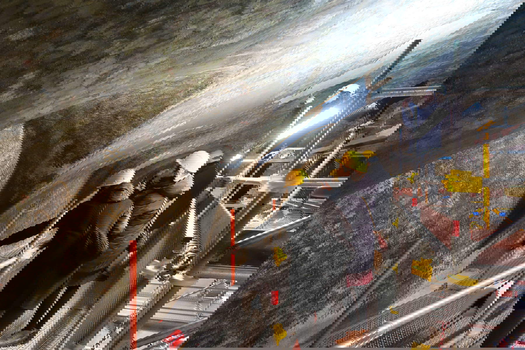 Die Baustelle der Sala delle Asse. Foto: Ad Artem