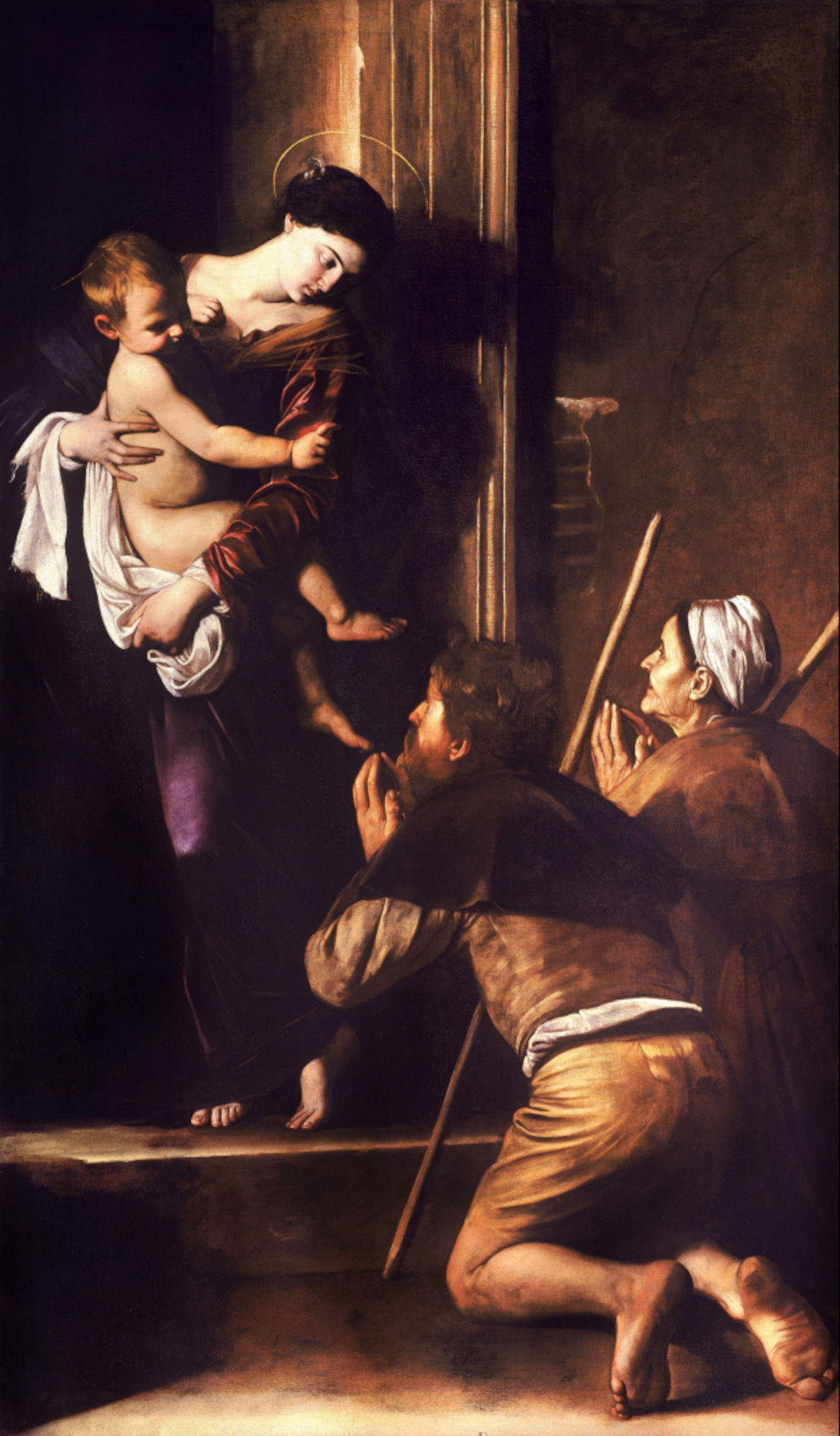 Michelangelo Merisi detto Caravaggio, Madonna dei pellegrini