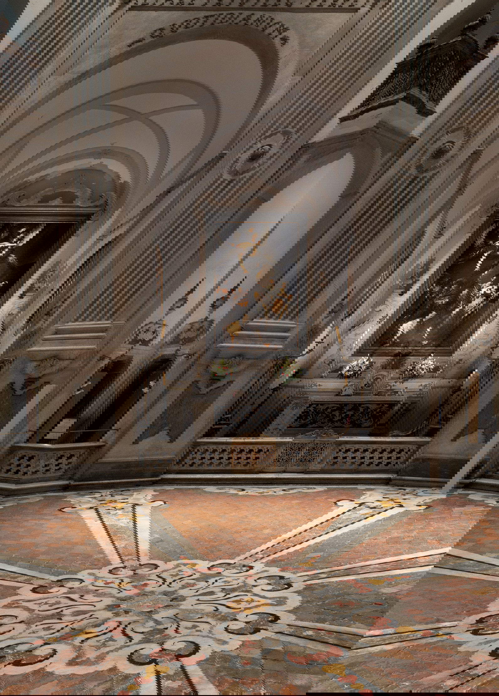 Michelangelo Merisi da Caravaggio, Seven Works of Mercy (1606; Naples, Church of Pio Monte della Misericordia). Photo: Francesco Soreca