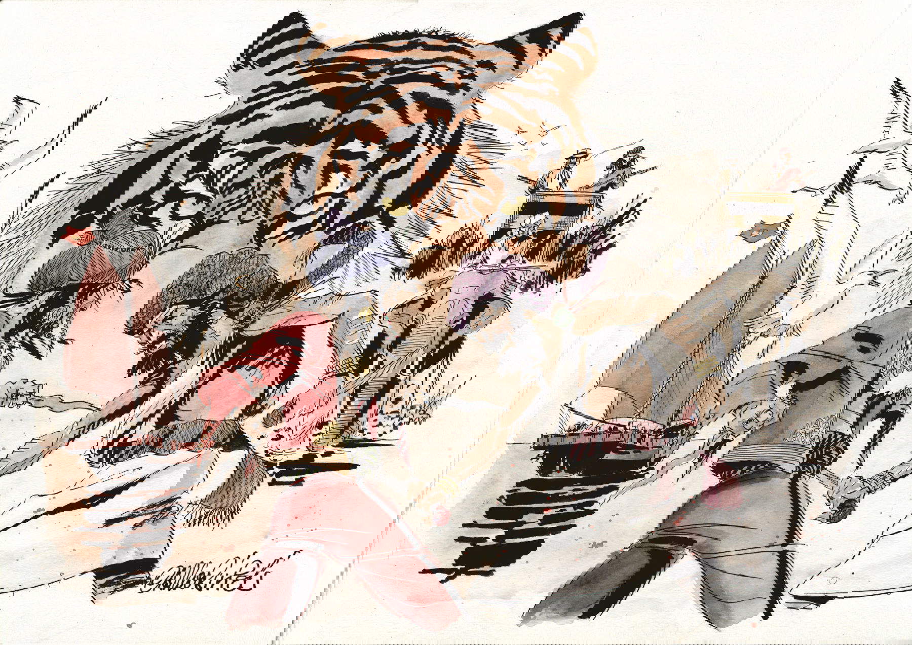 Carlo Rispoli, Umschlag von Sandokan