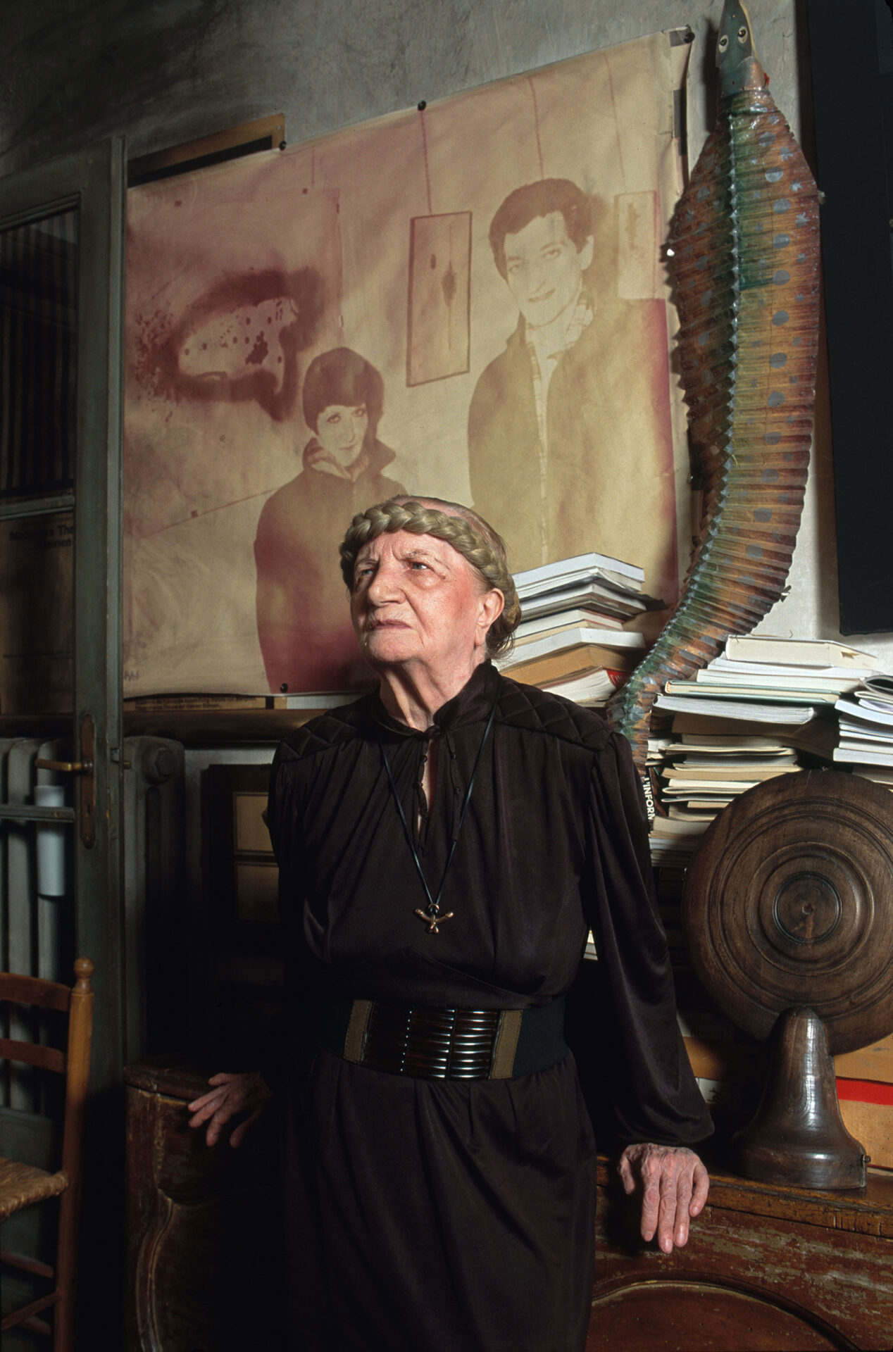 Carol Rama, 2003. Photo &copy; Roberto Goffi