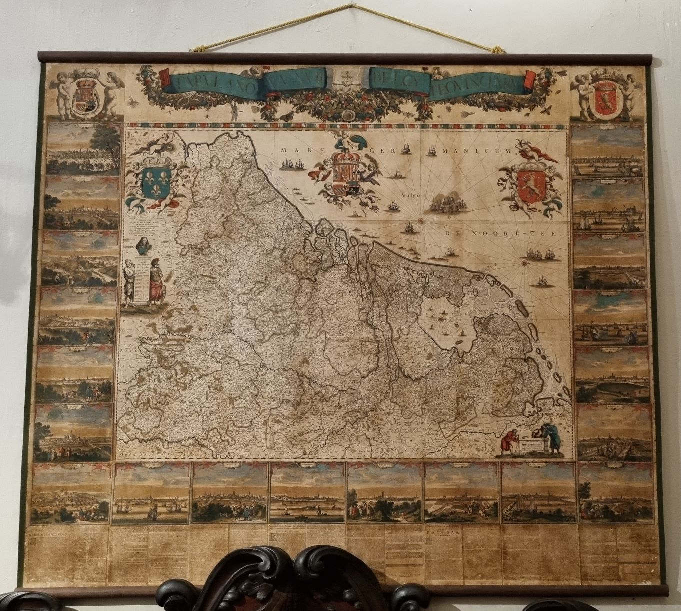 Tabula Nova XVII Belgi Provinciarum
