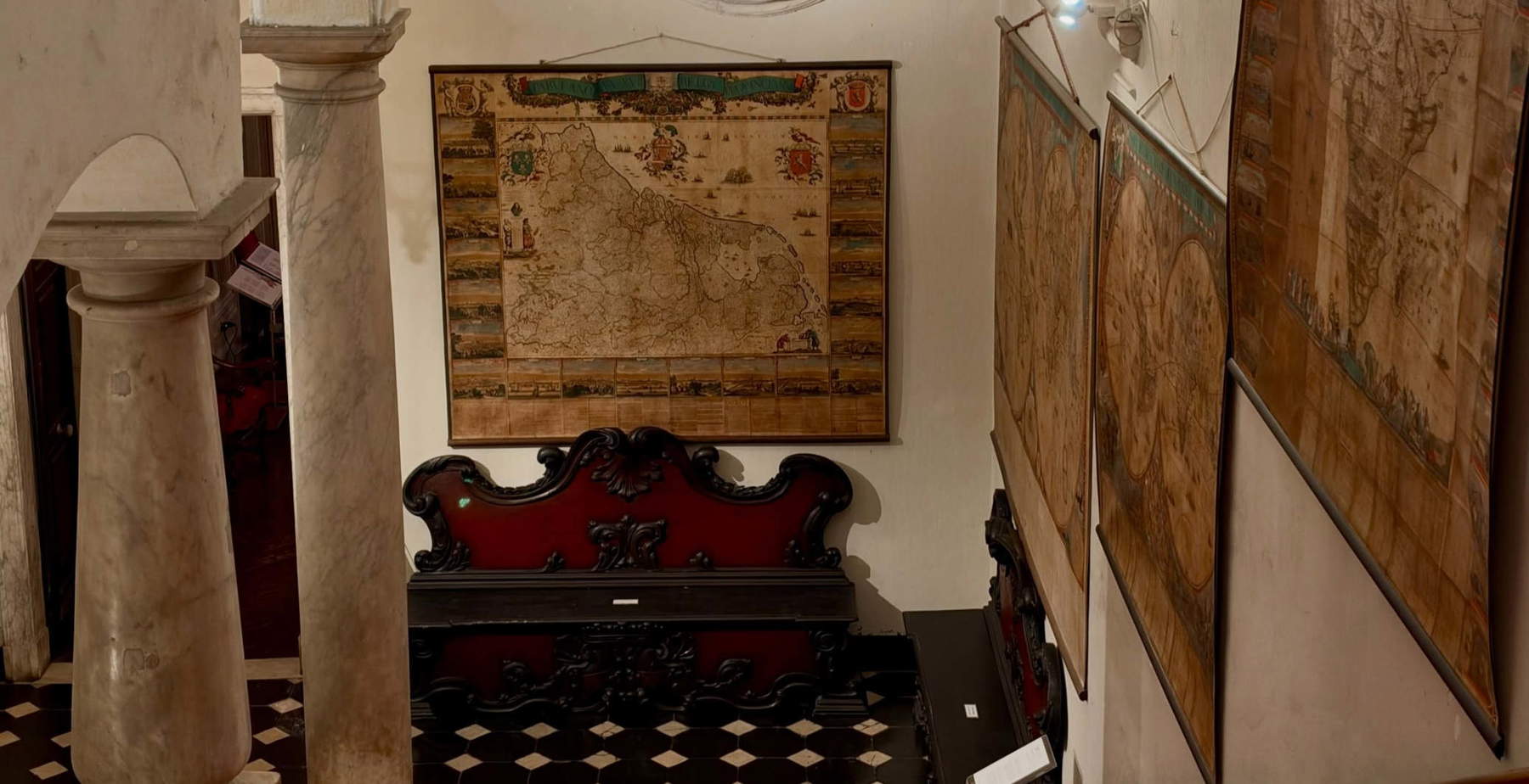 Genoa: Six Large 17th-Century Maps from Palazzo Spinola Have Been Restored