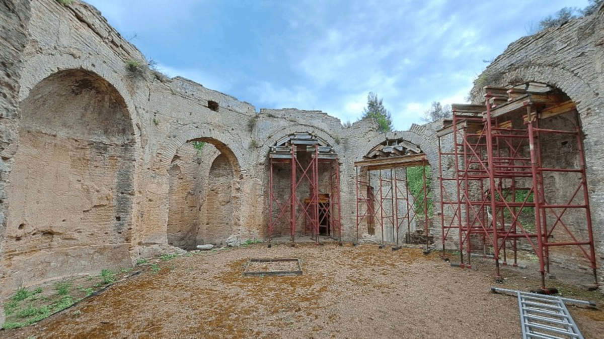 Nero's House, Olympia. Photo: Greek Ministry of Culture