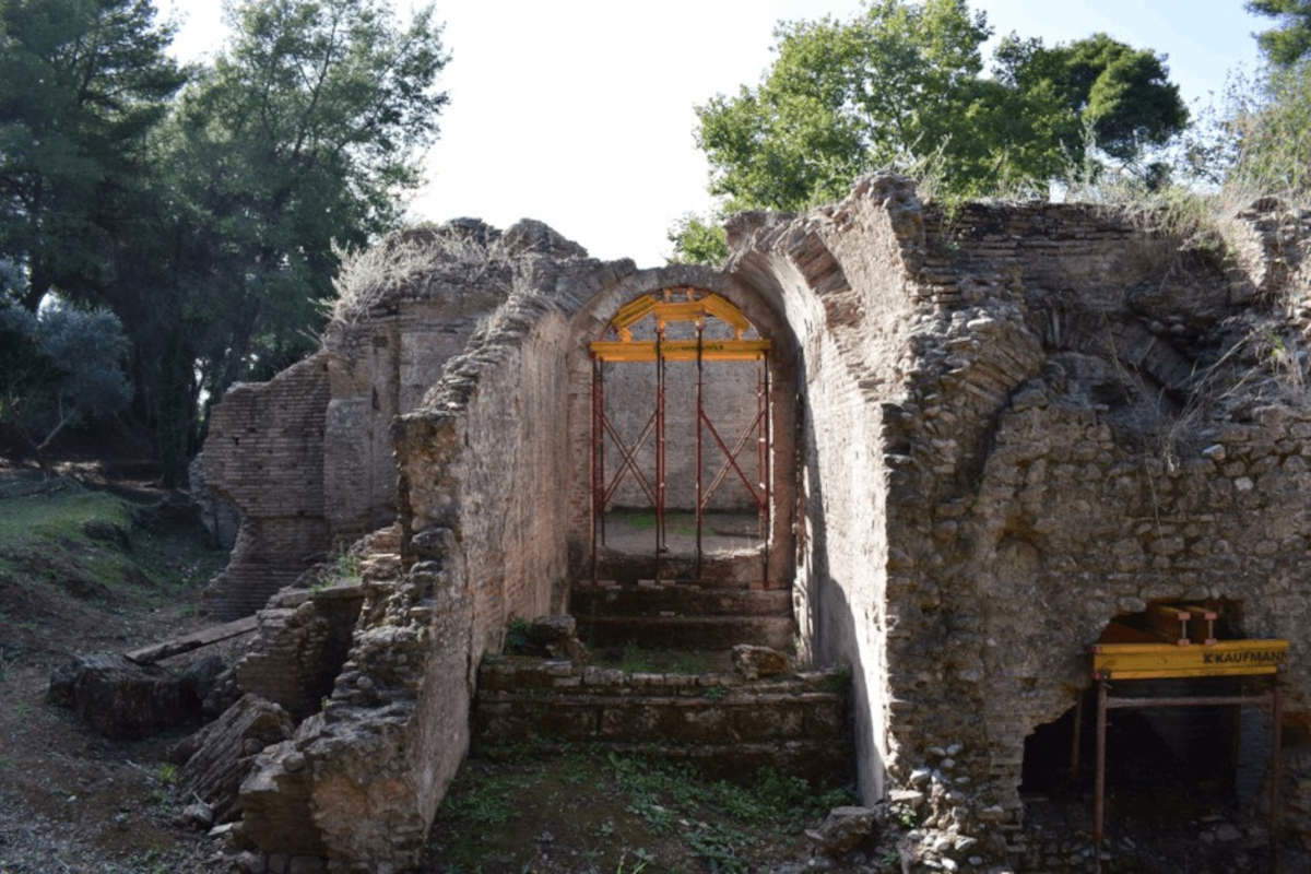 Nero's House, Olympia. Photo: Greek Ministry of Culture