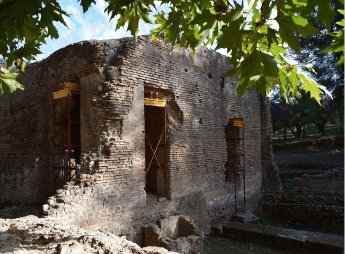 Nero's House, Olympia. Photo: Greek Ministry of Culture
