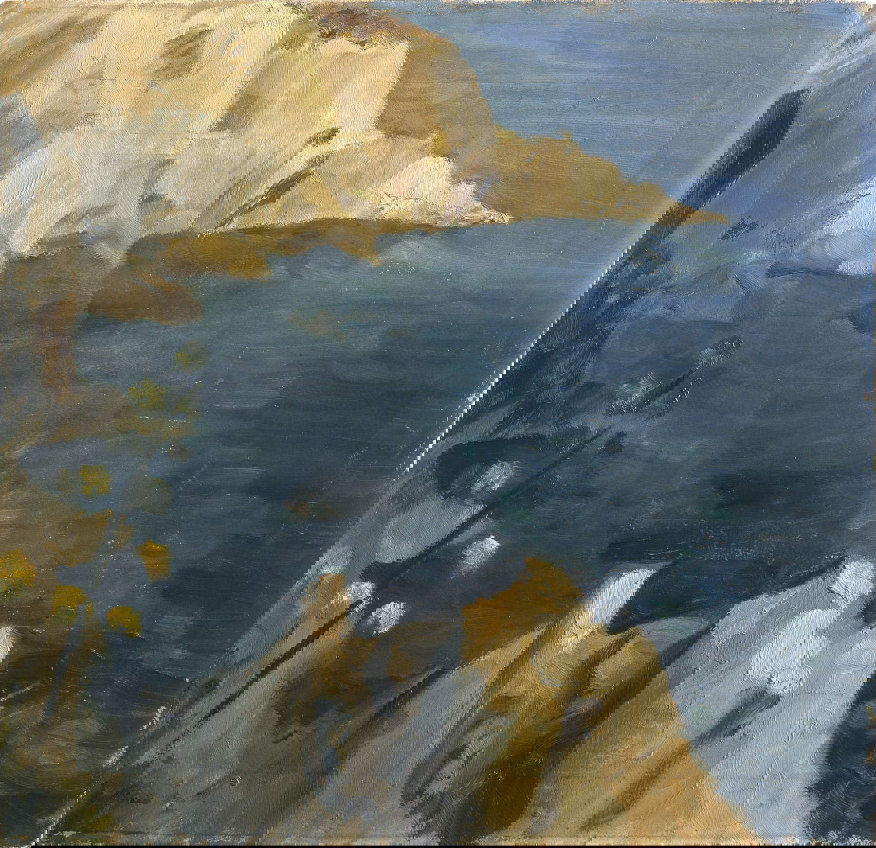 Jessie Boswell, Marina (1929; oil on cardboard, 33 x 34 cm; Giuseppe Iannaccone Collection)