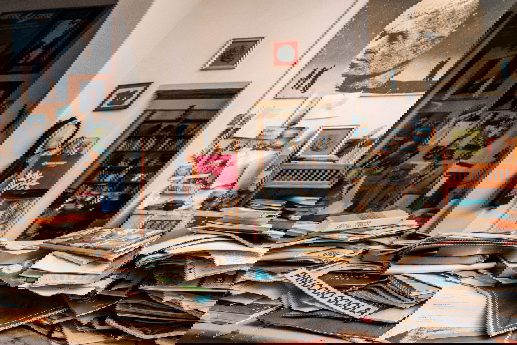 Maison de Pinuccio Sciola, archives de la Fondation Sciola. Photo : Ettore Cavalli