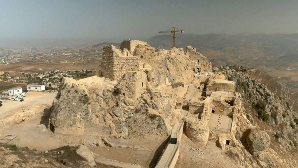 Beaufort Castle. Photo: Jean Yasmine / General Directorate of Antiquities of Lebanon