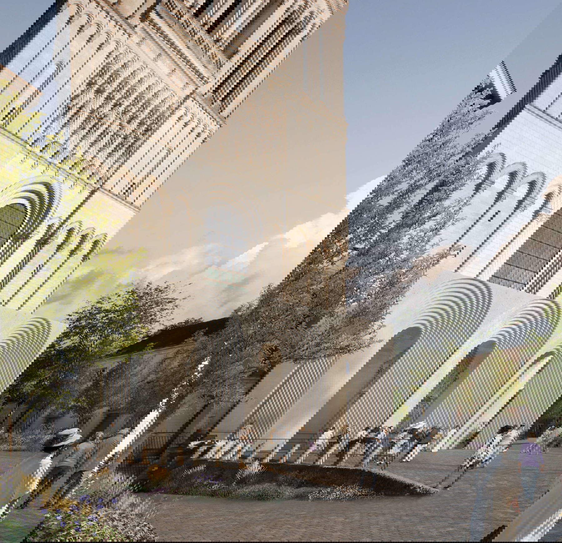 Der Eingriff von Kengo Kuma. Bild: Kengo Kuma &amp; Associates / l'autre image &amp; Arts des Villes Et des Champs