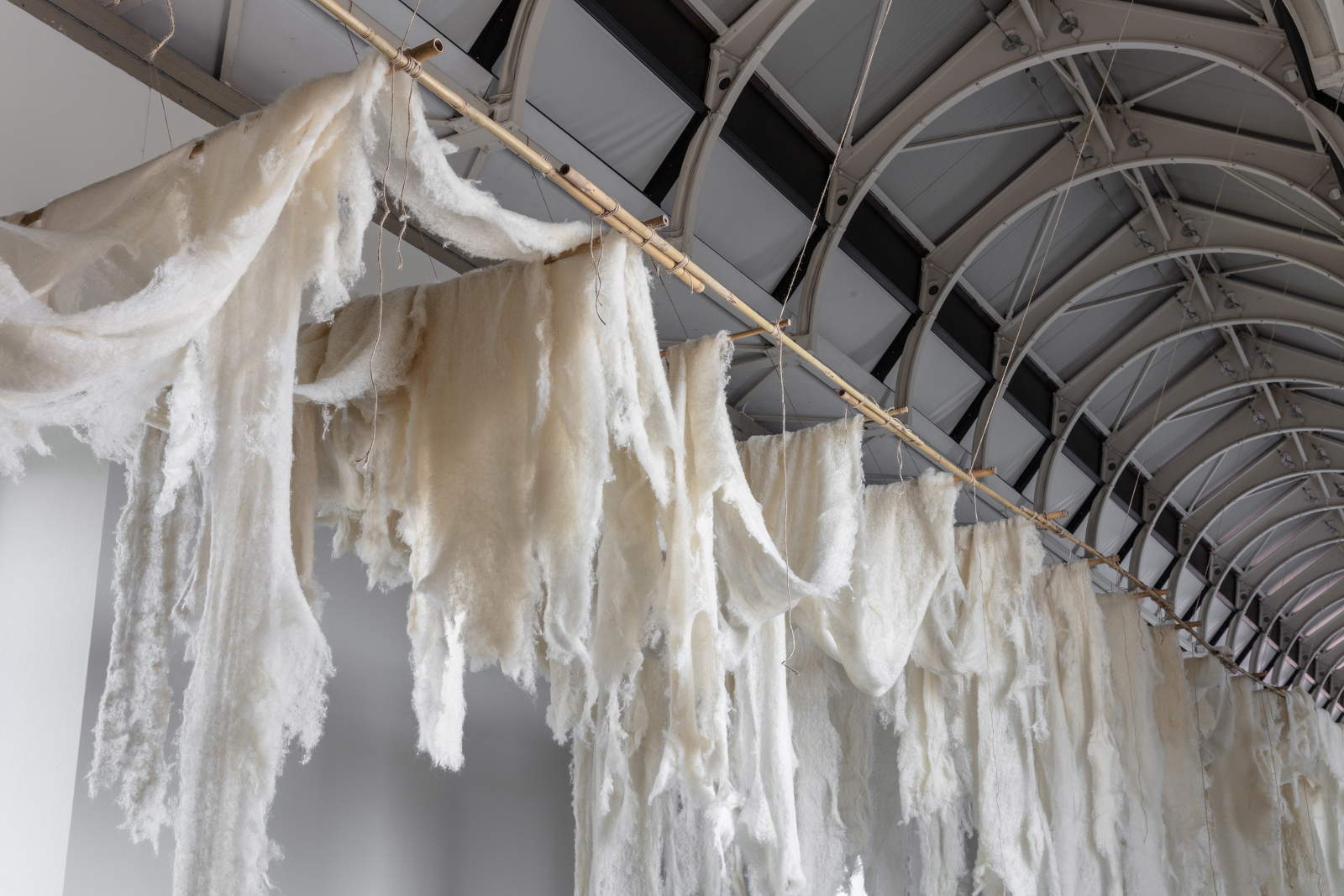 Cecilia Vicu&ntilde;a, El glaciar ido (2026; veduta dell&rsquo;allestimento al Castello di Rivoli Museo d&rsquo;Arte Contemporanea, Rivoli - Torino.  Foto: Sebastiano Pellion di Persano &copy; Cecilia Vicu&ntilde;a, by SIAE